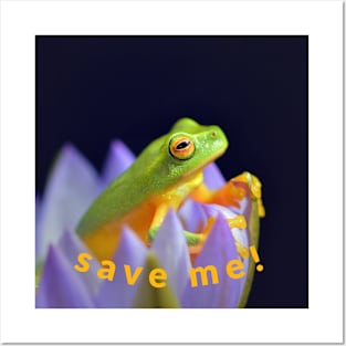 save me! Posters and Art